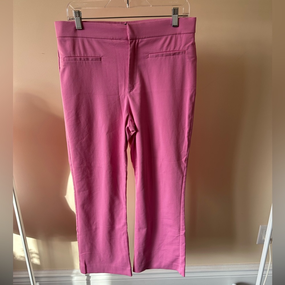 Zara pink trousers